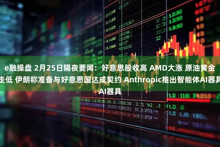 e融操盘 2月25日隔夜要闻：好意思股收高 AMD大涨 原油黄金走低 伊朗称准备与好意思国达成契约 Anthropic推出智能体AI器具