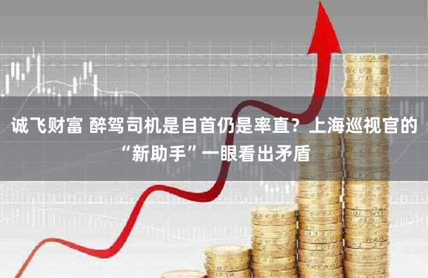 诚飞财富 醉驾司机是自首仍是率直？上海巡视官的“新助手”一眼看出矛盾