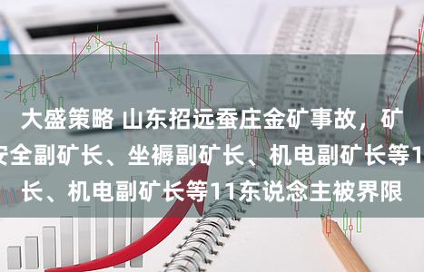 大盛策略 山东招远蚕庄金矿事故，矿长、总工程师、安全副矿长、坐褥副矿长、机电副矿长等11东说念主被界限